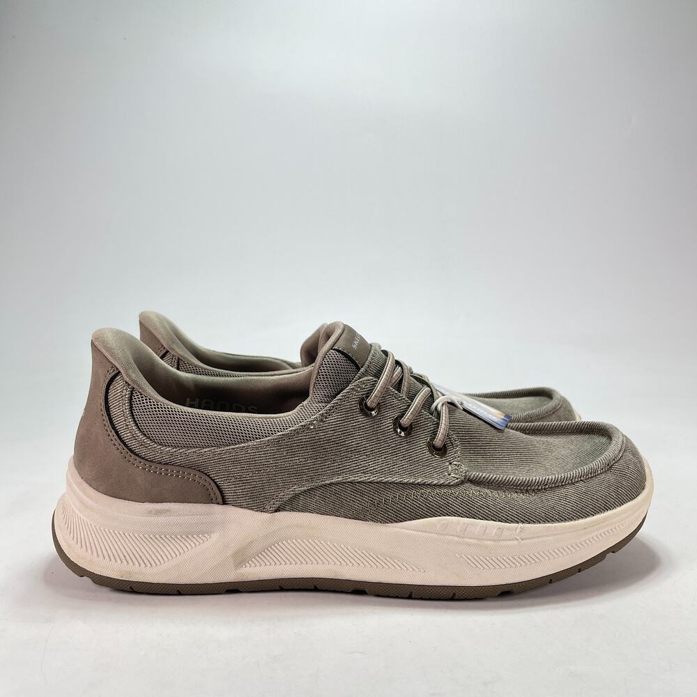 Skechers Hands Free Slip-ins Gray Swift Fit Casual Comfort Shoes Men's Size 12